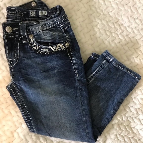 Miss Me Pants - Miss Me Capris size 26